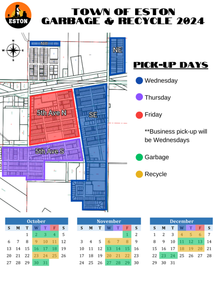 New Garbage & Recycling Schedule