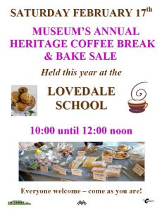 Museum Coffee Break & Bake Sale @ Lovedale School