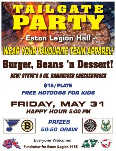 Tailgate Party - Legion fundraiser